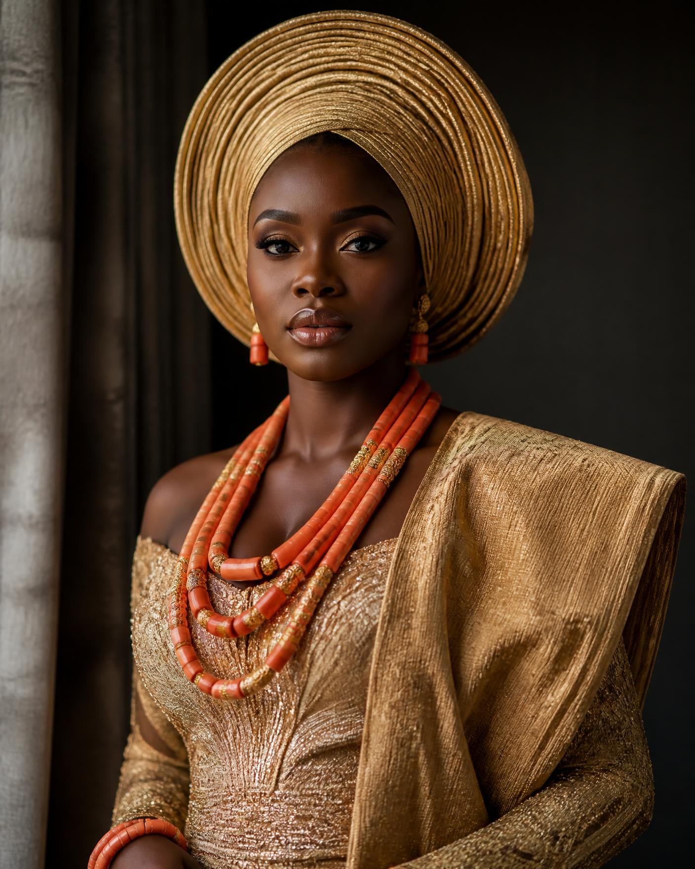 Bridal Portraits — Nigerian wedding photography concept image