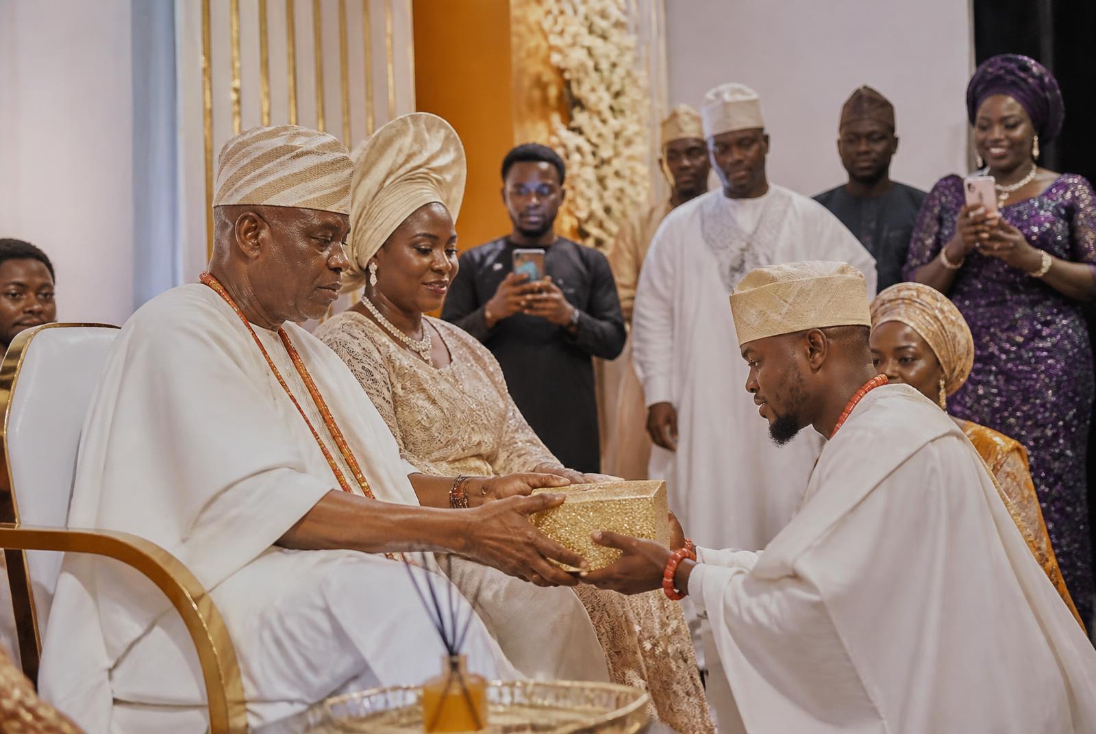 Traditional Engagements — Nigerian wedding photography concept image