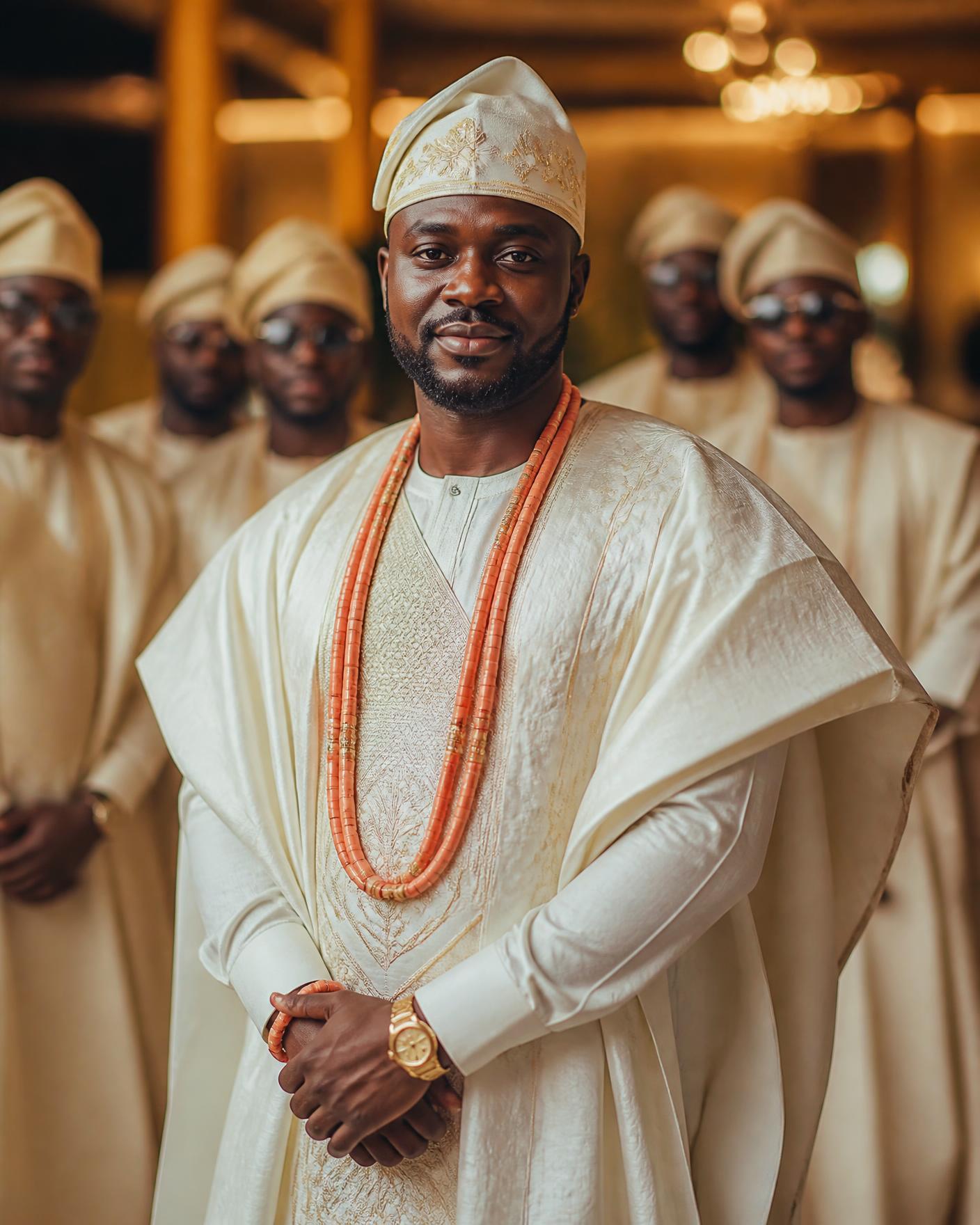Groom Portraits — Nigerian wedding photography concept image